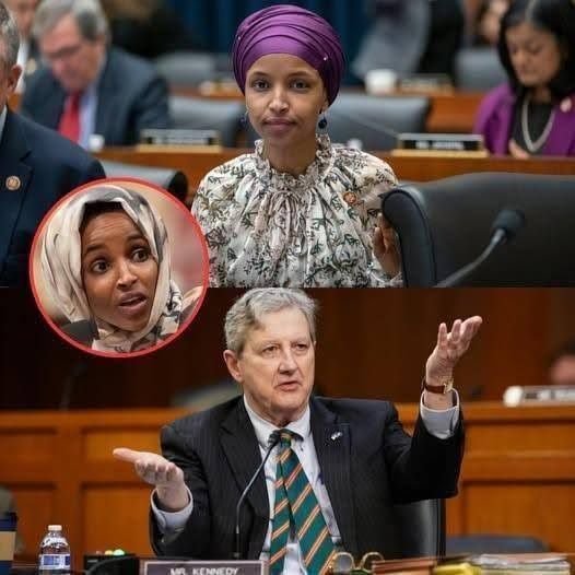 KENNEDY JUST BURIED OMAR WITH THE “SHARIA-FREE AMERICA ACT”: “YOUR PASSPORT  SAYS SOMALIA, YOUR HEART SAYS SHARIA – TIME TO CHOOSE ONE” The Senate was  grinding through immigration when John Neely Kennedy